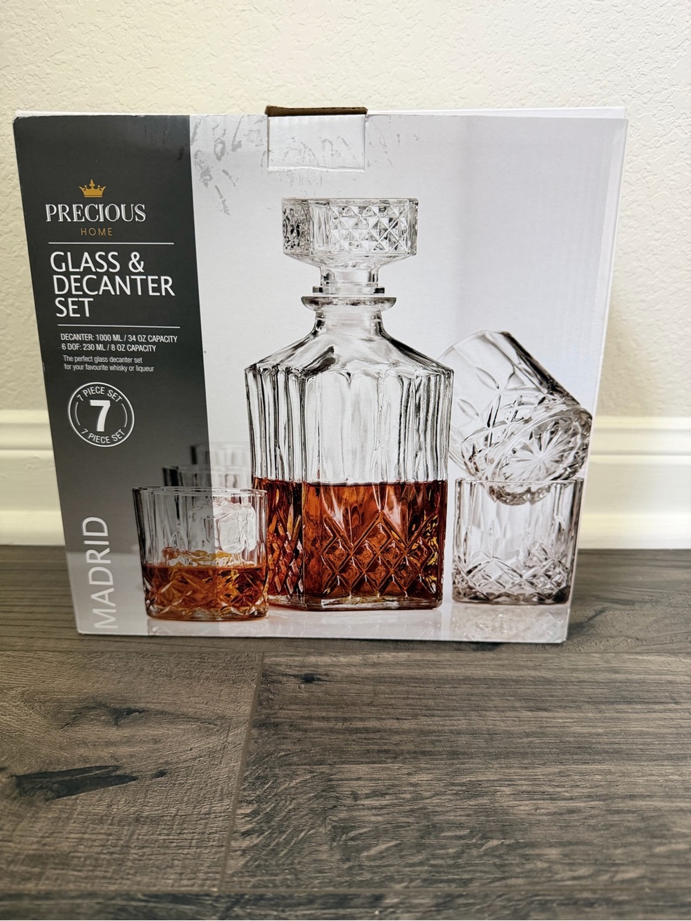 Madrid Glass & Decanter Set
